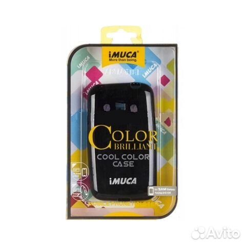 Чехол-Накладка для samsung Galaxy Core (i8262) чёр