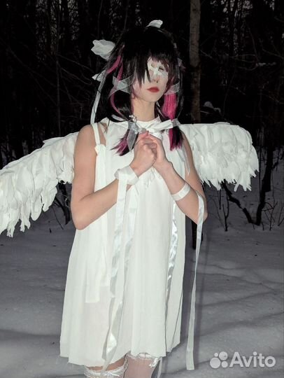 Косплей колумбина геншин