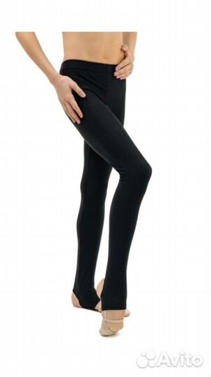 Лосины с пяткой для художественной гимнастики