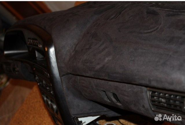 Алькантара-замша на клеевой основе