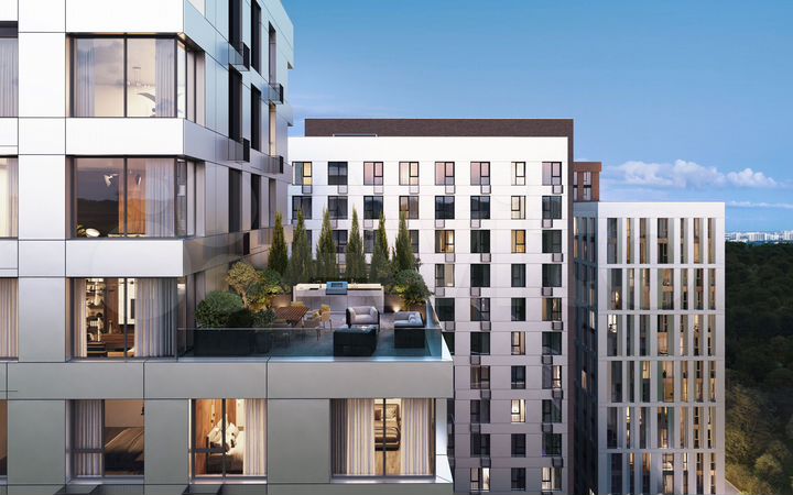 Апартаменты-студия, 17,5 м², 19/21 эт.