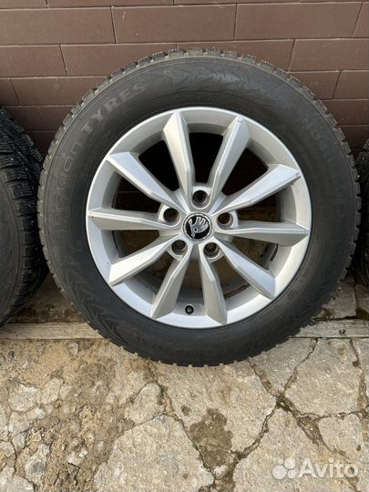 Колеса зимние 205/60 r16 skoda octavia,Volkswagen