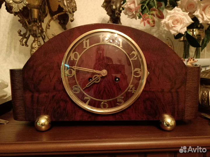 Часы каминные антикварные