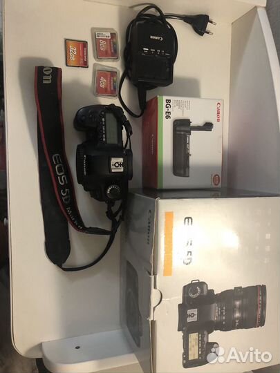 Зеркальный фотоаппарат Canon 5d Mark 2