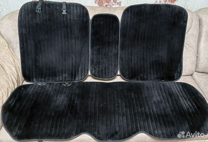 Накидки на автомобильные сидения из велюра