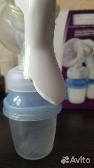 Молокоотсос avent ручной б/у