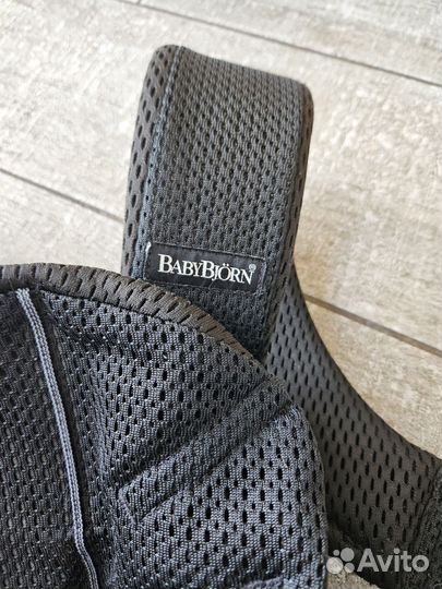 Рюкзак кенгуру BabyBjorn One Air 3D Mesh чёрный