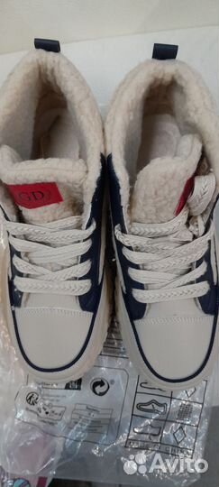 Кеды зимние женские 40