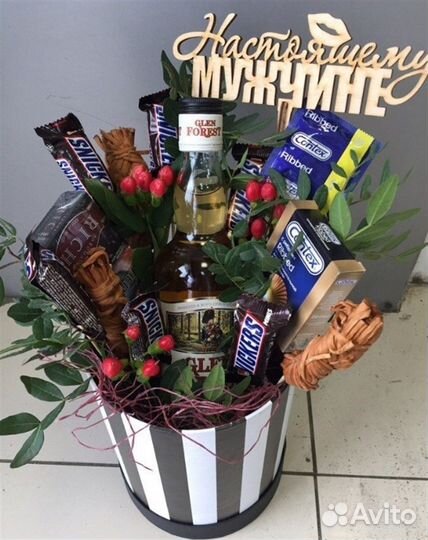 Съедобные букеты для женщин для мужчин