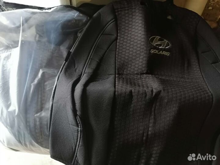 Авточехлы на hyundai solaris