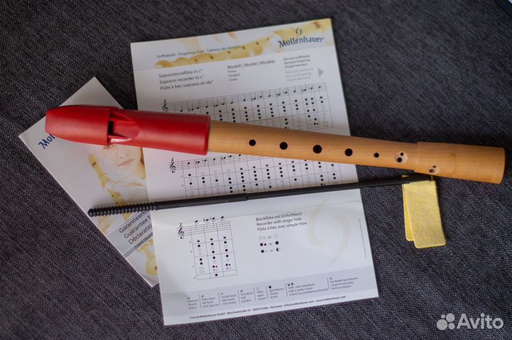 Блокфлейта-сопрано Mollenhauer Prima 1072