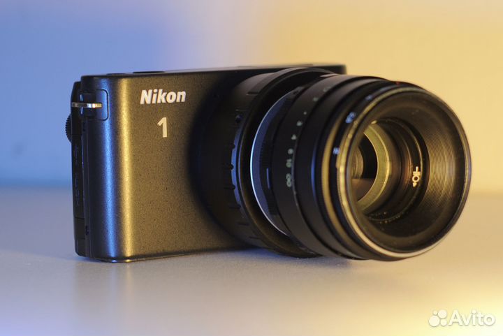 Комплект Nikon 1 + объектив F2 58mm Helios-44-2