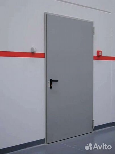 Дверь противопожарная одностворчатая EI60