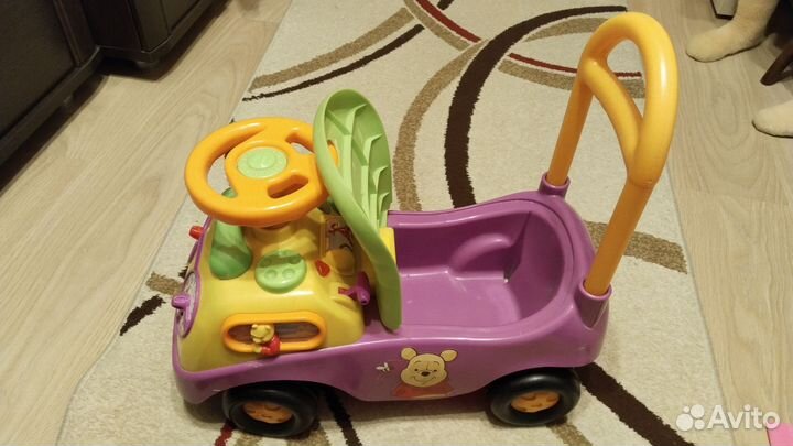 Каталка толокар машинка Дисней Винни Пух