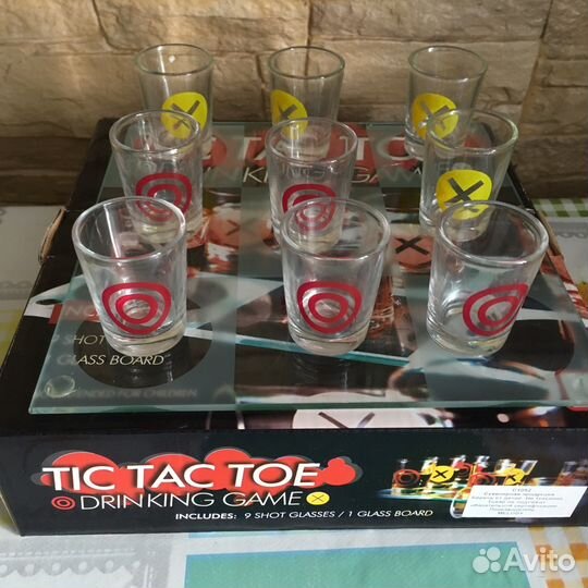 Сувенирные стопки «крестики и нолики»