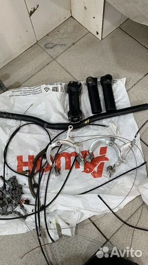 Вынос, рога, руль, тормоза