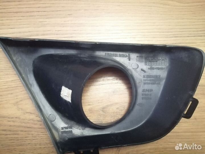 Накладка птф правая рено дастер