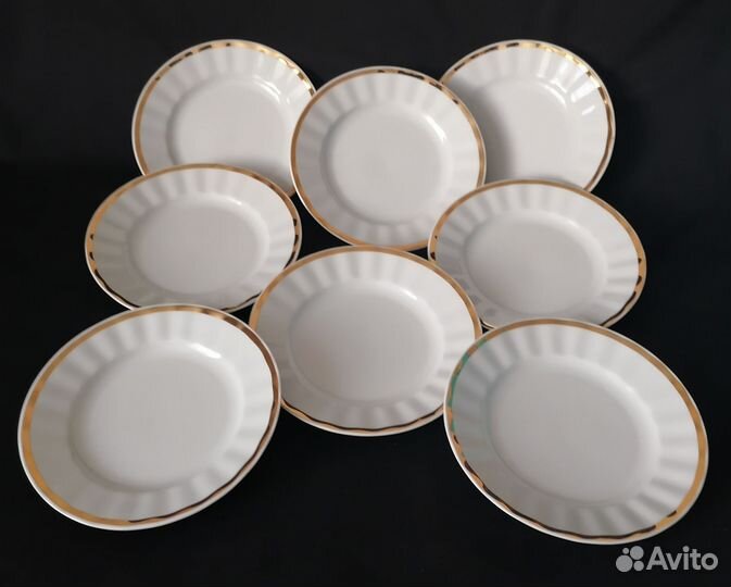 Пирожковые тарелки, блюдца, розетки дфз, Вербилки