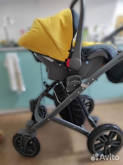 Коляска 3 в 1 indigo