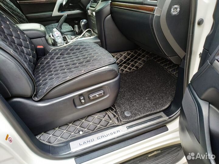 Автоковрики 3D+вставки. Индивидуальный пошив