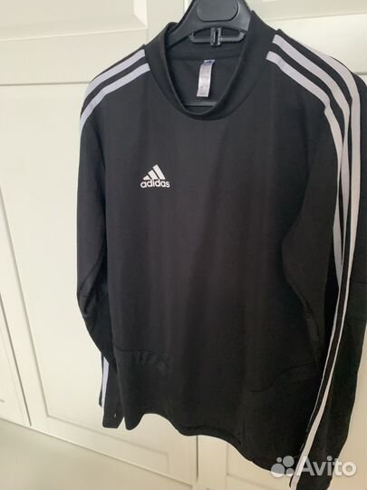 Черный спортивный костюм adidas