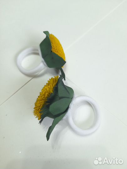 Резинки для волос ручной работы