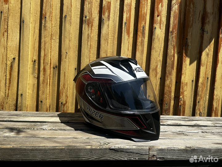 Мотошлем Hizer интеграл