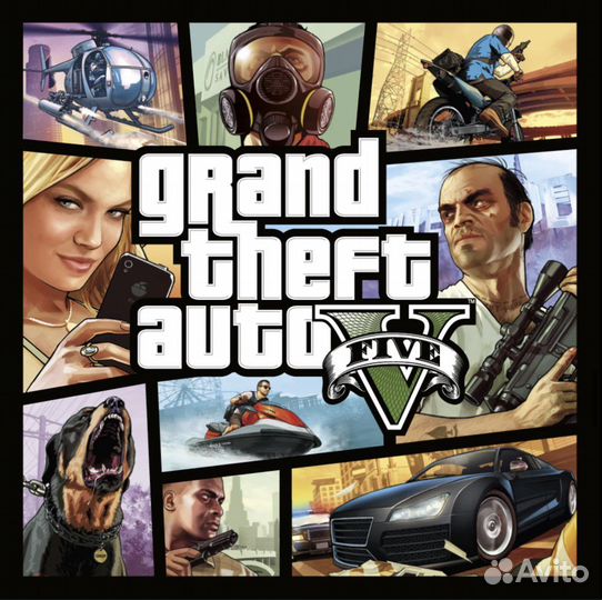 Gta 5 Premium Edition для PS4 PS5