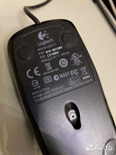 Компьютерная мышь logitech
