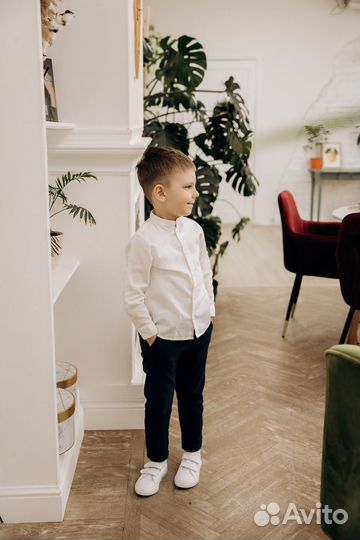 Рубашка, брюки для мальчика 104р
