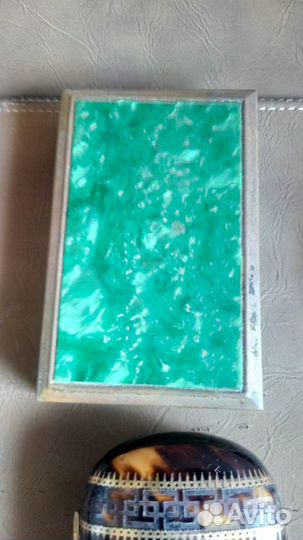 Пудреница мушка шкатулка