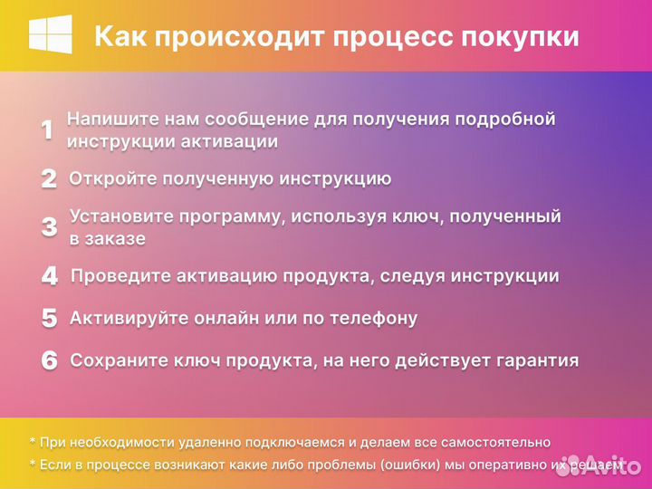 Windows 10 Pro ESD Электронный ключ