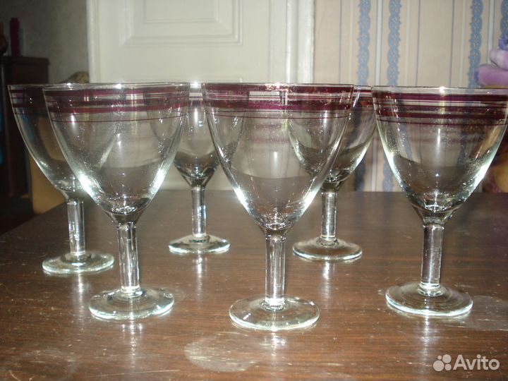 Бокалы б/у