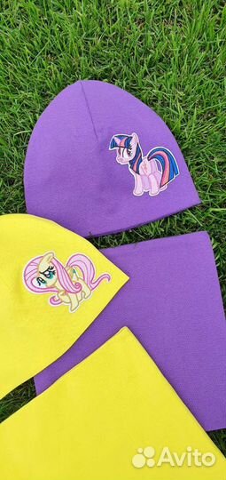 Детская шапка и снуд