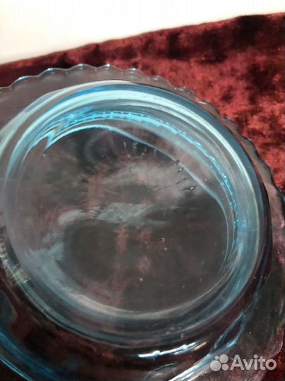 Купоросное стекло Икорница,маслёнка