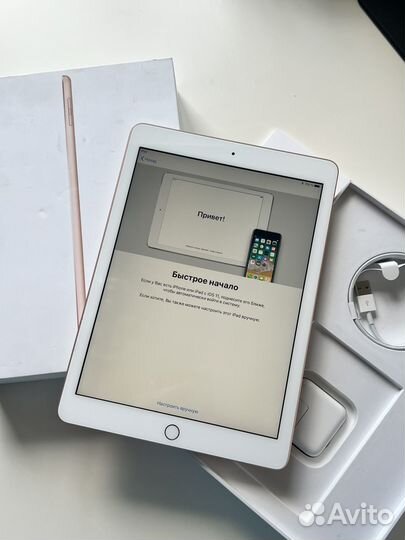 iPad 6 2018 9.7” 32GB Gold, Wi-Fi новый