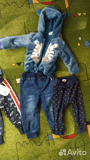 Вещи пакетом на мальчика 80-98