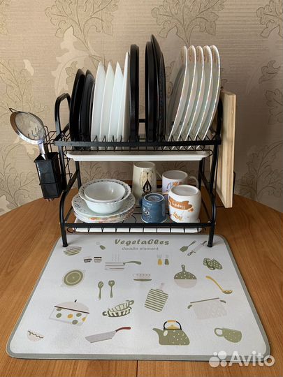 Сушилка для посуды/ набор посуды
