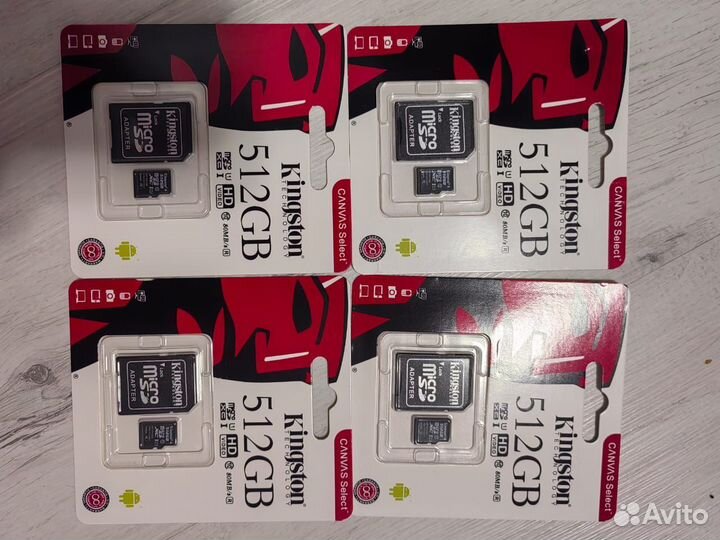 Карта памяти micro SD 512