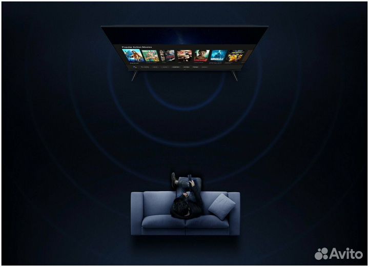Телевизор Xiaomi TV A2 43 FHD (L43M8-afru), черный