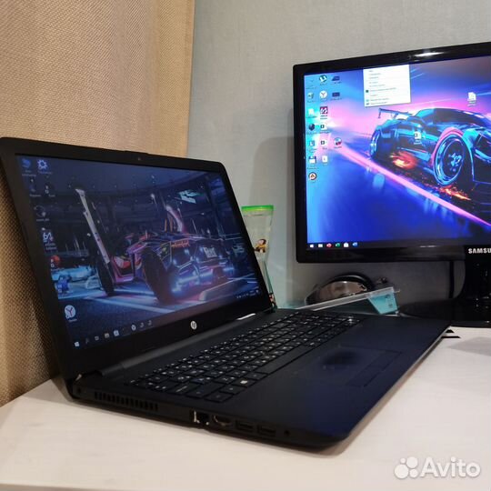 Нотбук HP RAM 12GB dual grapfhics SSD акб новый