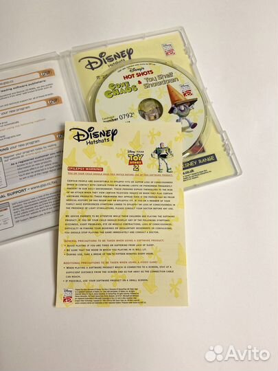 Disney Hotshots Toy Story 2 заруб лицензия DVD-box