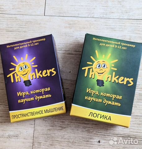Игра карточки thinkers 9-12 лет купить в Магнитогорске | Хобби и отдых ...