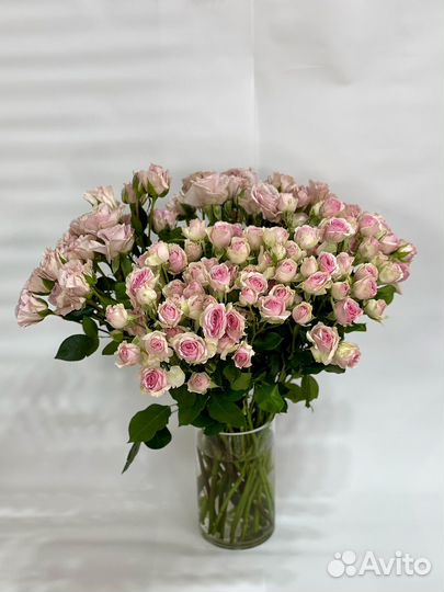Букет кустовая роза цветы доставка Flowers124
