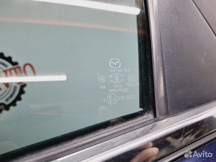Стекло двери задней левой Mazda CX-7 2006-2012