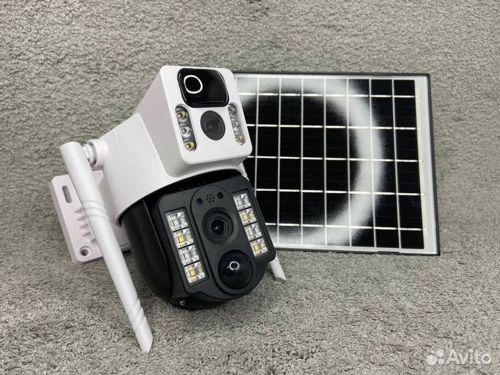 Камера видеонаблюдения на солнечных батареях