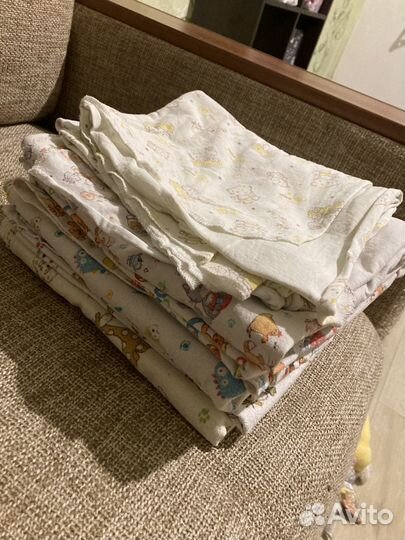 Пеленки детские пакетом