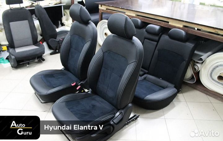 Чехлы на Hyundai Elantra 6