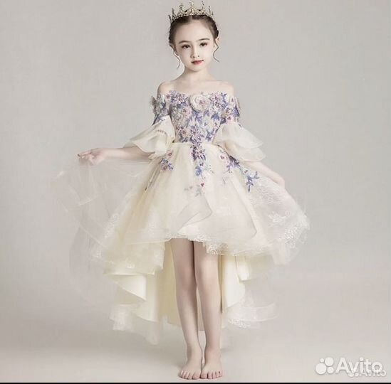 Платье на выпускной для девочки 116 праздничное