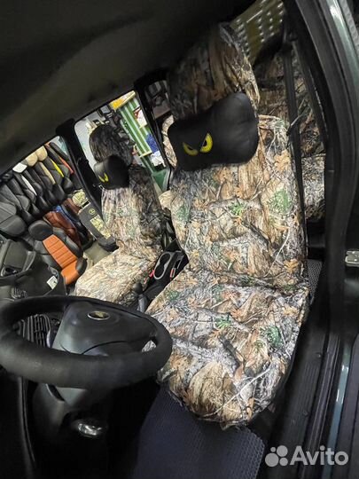 Авто чехлы для нива «fendi monster»